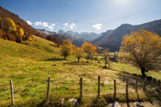 Prokletije Berge bei Lepushe, Albanien, Europa