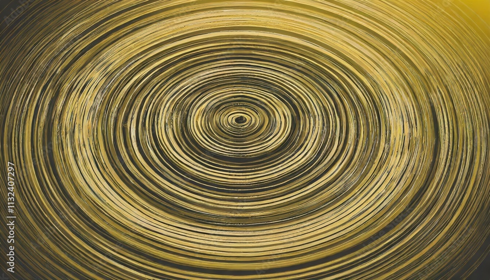 Poster ripple effect an abstract representation of concentric circles expanding outward, symbolizing influe