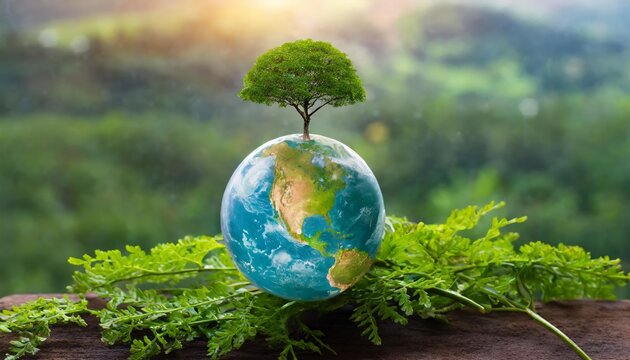 RSE Responsabilit Socitale des Entreprises Une Plante cologique Illustrant lEngagement des Entreprises pour un Avenir Durable et Responsable dans un Environnement en Harmonie