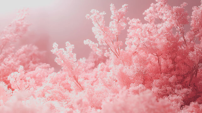 Blush Pink Aesthetic Background with Trees and Sky for Fashion, Lifestyle, and Nature Photography Perfect for Blogs, Social Media, and Commercial Use High-Quality Stock Image