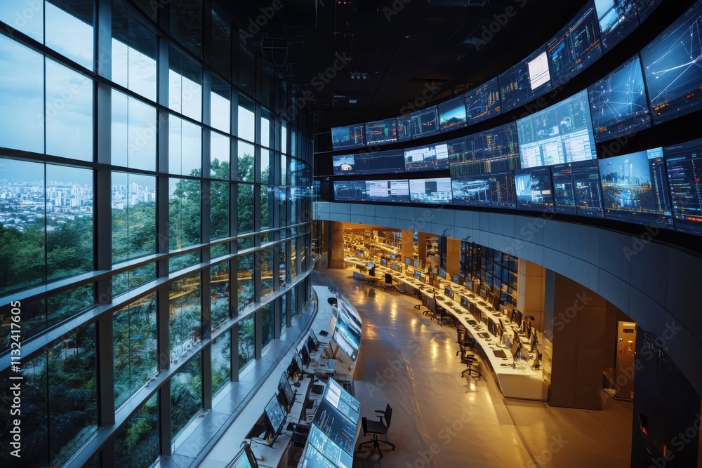 Poster smart grid control center digital analytics for optimal energy distribution management