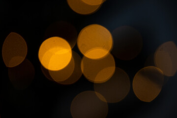 Glossy glitter bokeh background, festive empty banner
