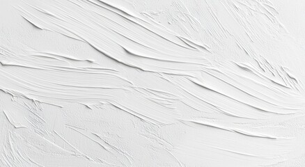 Obraz premium A white plaster wall with a plaster texture background.
