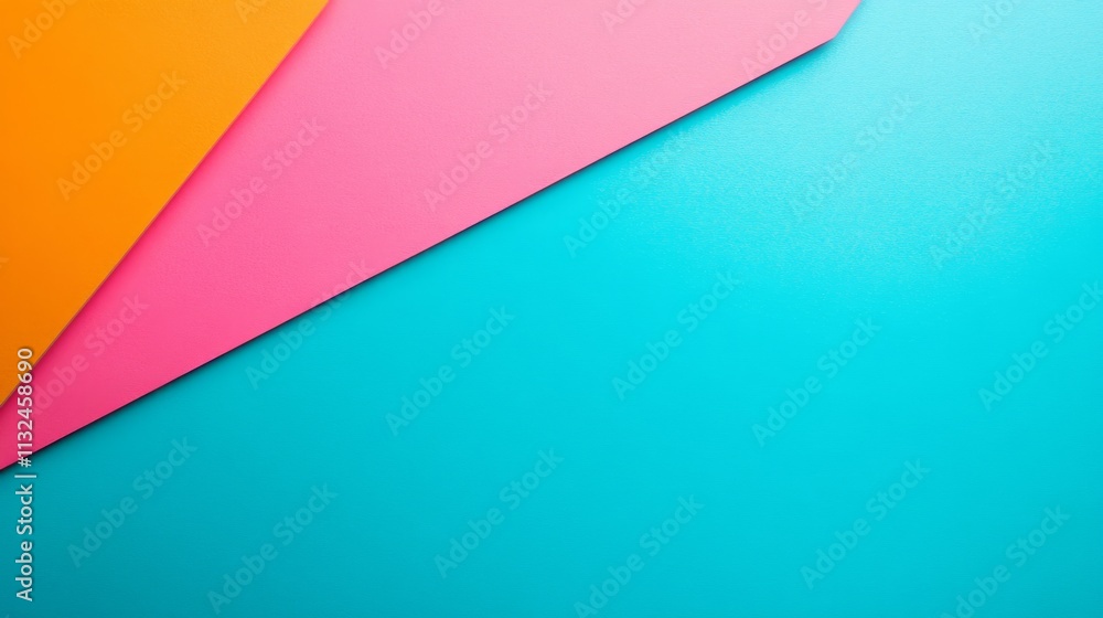 Aufkleber colorful gradient background with a blend of pink, orange, and teal, offering a lively backdrop for 