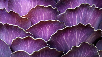 Obraz premium Deep Purple Plant Petals Close Up Texture