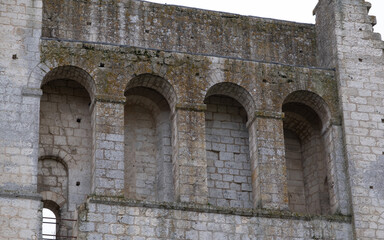 Abbey ruins of Jumièges, dating from the early first millennium and located in France.