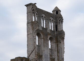 Abbey ruins of Jumièges, dating from the early first millennium and located in France.