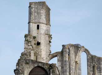 Abbey ruins of Jumièges, dating from the early first millennium and located in France.