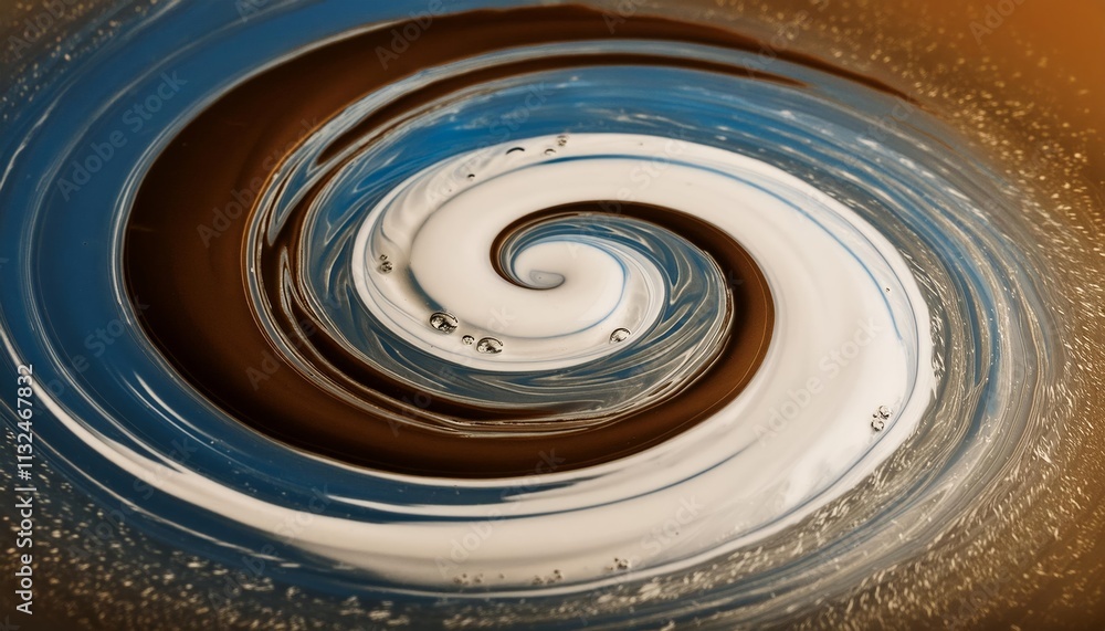Aufkleber swirling white and blue background a captivating abstract design perfect for various creative projec