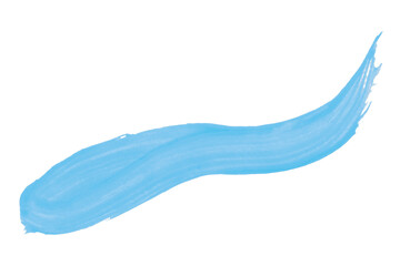 Light blue brush strokes