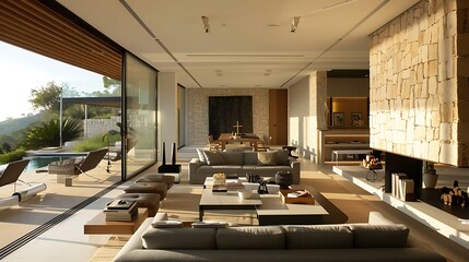 Modern house interior design