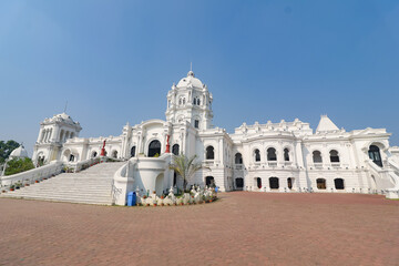 Tripura Rajbari ,The ujjayanta palace is a museum and the former palace of the kingdom of tripura situated in agartala, which is now the capital of the Indian state of Tripura