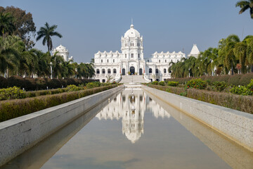 Tripura Rajbari ,The ujjayanta palace is a museum and the former palace of the kingdom of tripura situated in agartala, which is now the capital of the Indian state of Tripura
