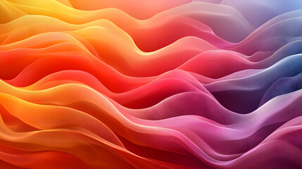Obraz premium Abstract Colorful Waves, Gradient Texture Background Design