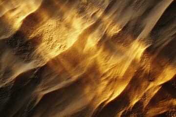 Obraz premium Dunes in Sahara - Morocco. Beautiful simple AI generated image