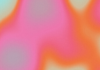 Bright grainy gradient abstract background, color blending effect, aesthetic soft texture