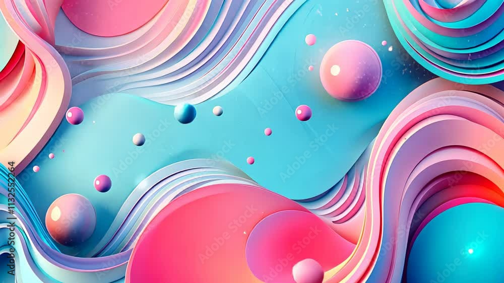 Poster dynamic swirls of color create a mesmerizing abstract design that captivates the imagination and ins