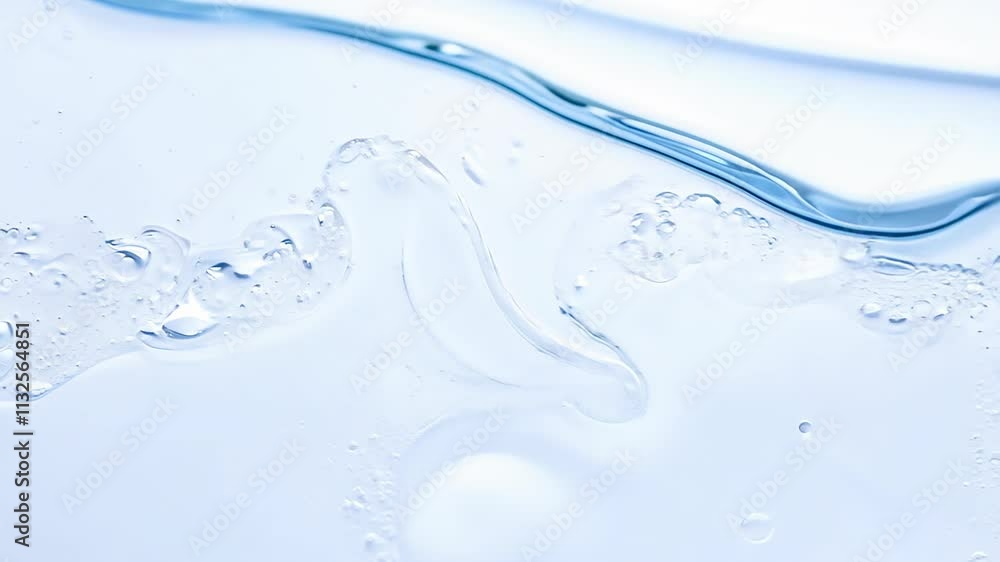 Poster flowing water creates artful patterns while sunlight dances on its surface in a serene natural setti