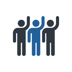 United People Celebration Icon