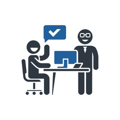 Office Approval Discussion Icon
