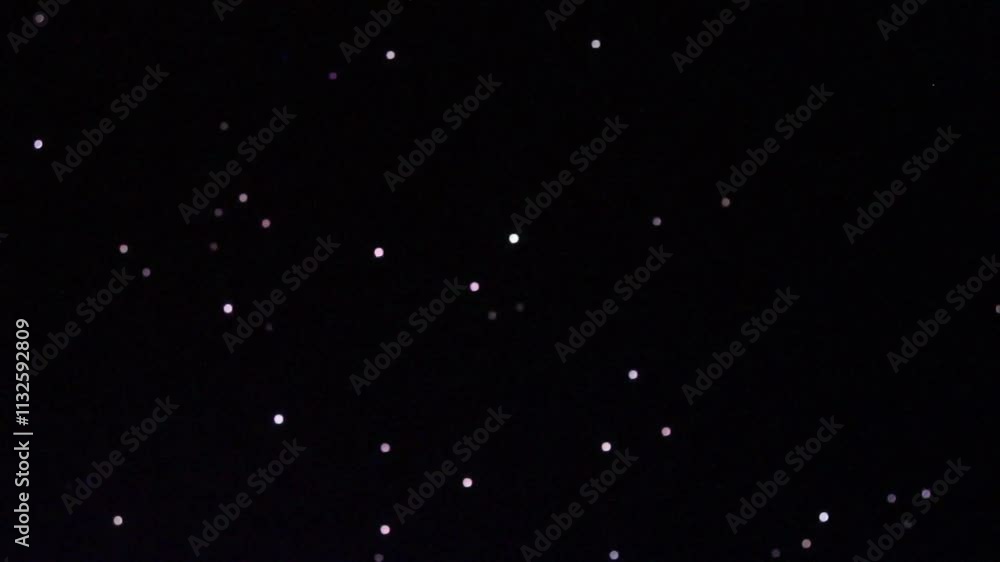 Poster abstract sparkling lights gently float against a dark background creating a dreamy atmosphere