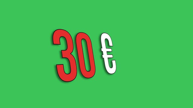 30 euros precio oferta green screen