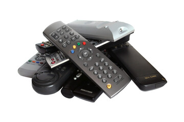 lot of remote control devices © saiko3p