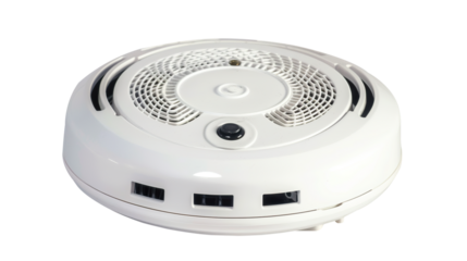 Smoke Detector isolated on transparent background, PNG