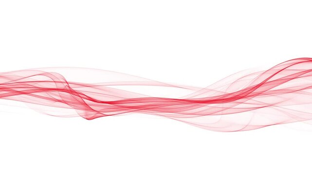 Abstract red lines background loop
