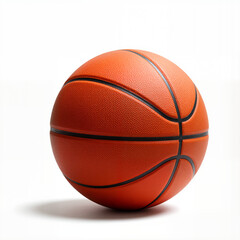 Fototapeta premium Basketball, isolated on white background
