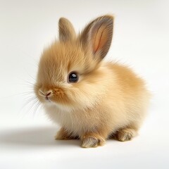 Obraz premium Curious and Captivating Bunny in Studio Setting