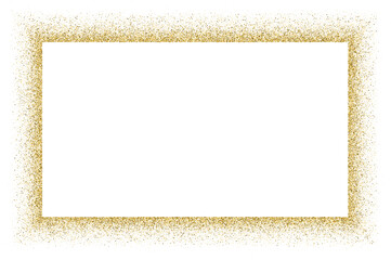 Frame gold picture on transparent backdrop. Photo frame. Antique border empty. Art vintage background. Old golden decoration. PNG format.