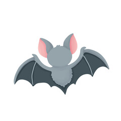 Fototapeta premium Cute Cartoon Bat Illustration