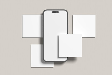 Instagram Post Blank Mockup