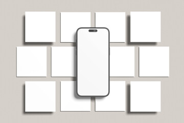 Instagram Post Blank Mockup