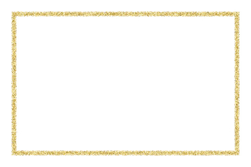 Frame gold picture on transparent backdrop. Photo frame. Antique border empty. Art vintage background. Old golden decoration. PNG format.
