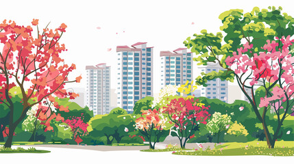 Captivating Trumpet Trees - Singapore's Blooming Beauty