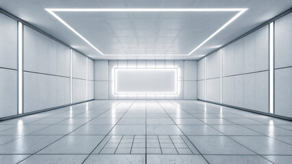 empty room with a window