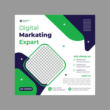 digital marketing expert social media post