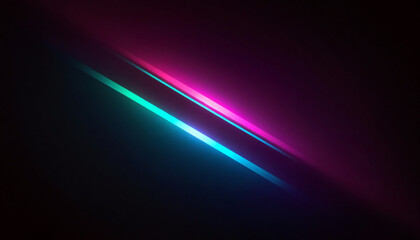 Fototapeta premium Abstract bright neon gradient colors on a dark background