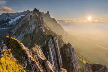 S&auml;ntis, Alpstein, Appenzell, Schweiz
