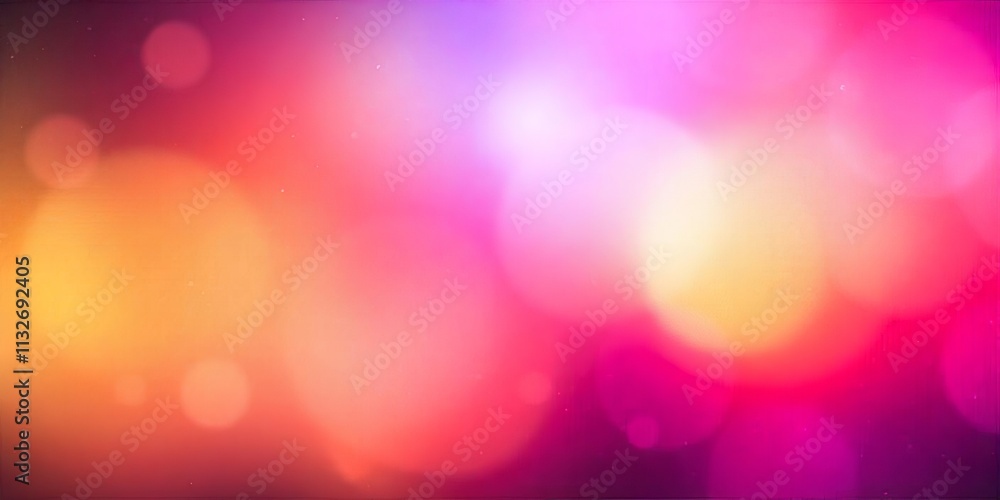 Poster vibrant abstract background with soft focus and bokeh