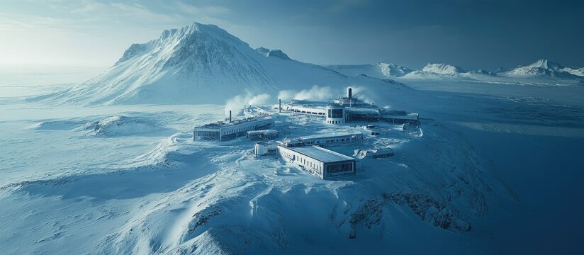 Arctic Research Station: A Remote Outpost in a Frozen Landscape