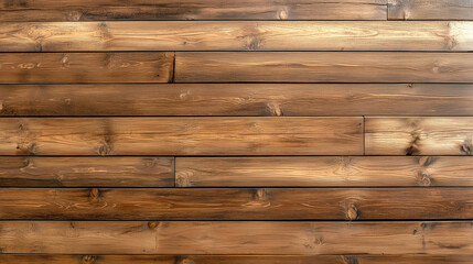 Naklejka premium Wooden wall with natural wood texture and seamless wall background for interior design