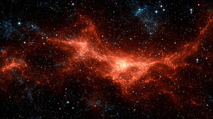 Fototapeta premium Exploring cosmic wonders nebula formation in deep space astrophotography celestial environment outer universe perspective