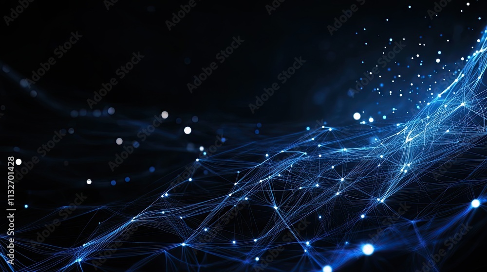 Poster illustration showcases a digital brain with glowing data points and neural connections, symbolizing 
