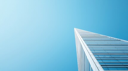 Innovative urban skyscraper design modern architecture perspective