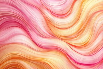 Obraz premium Soft Pastel Swirls of Color in Abstract Design Featuring Gentle Waves and Flowing Shapes for Artistic Backgrounds and Creative Projects
