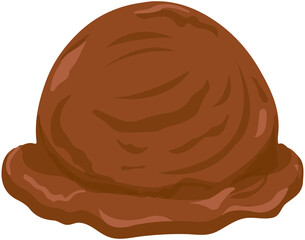 Classic chocolate ice cream
