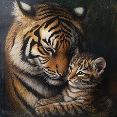 Obraz premium portrait of a tiger